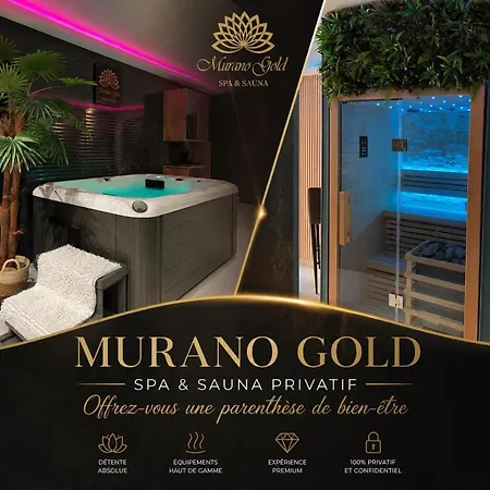Murano Gold Avec & Sauna Privatif 度假居 *